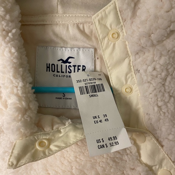 Hollister Sherpa Hoodie - Picture 7 of 12